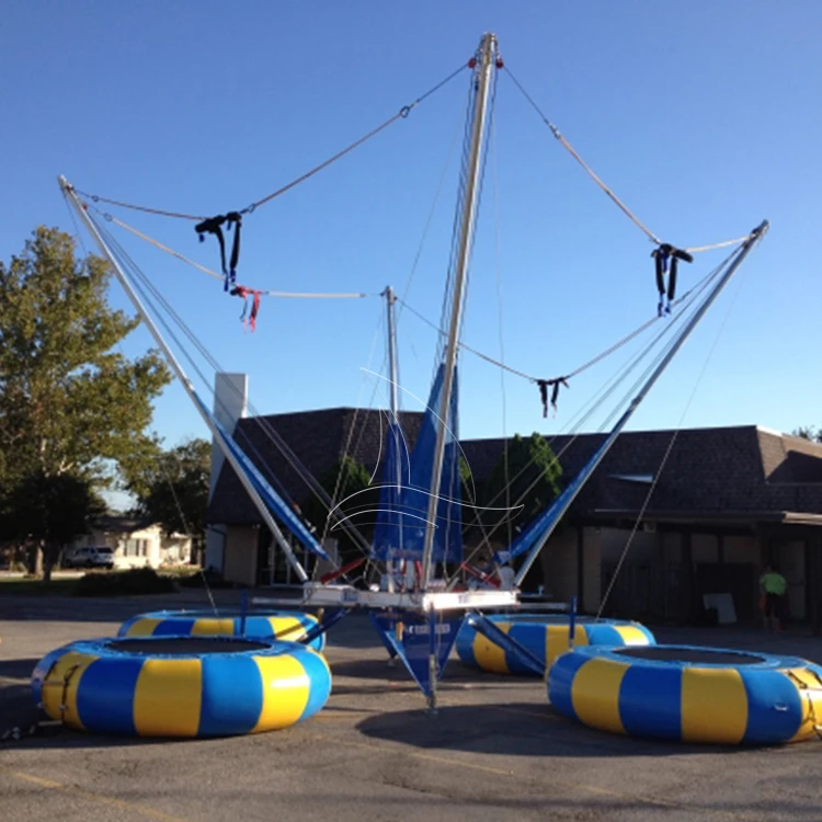 Bungee trampolines for kids game/Indoor trampoline park