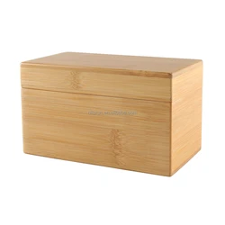 Cat Dog Memory Memorial Keepsake Remembrance Commemorate Funeral Wooden Bamboo Pet Cremation Casket Ashes Box Urn