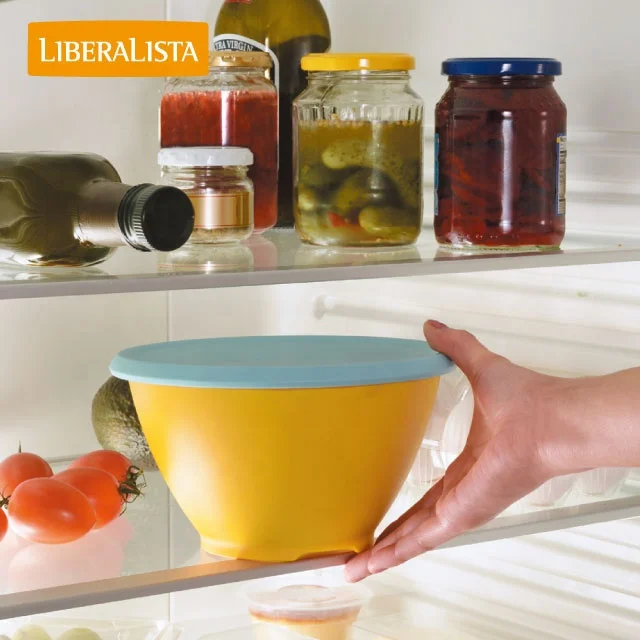 
Convenient kitchen tools bowl colander lid set for preparing , antibacterial treatment 