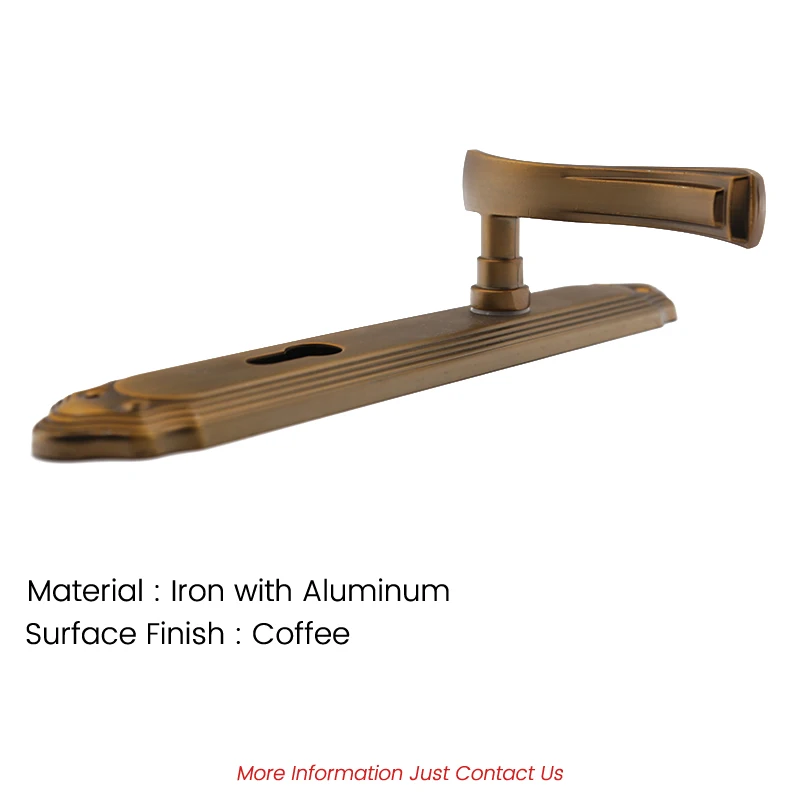 Antique Style Iron with Aluminum Alloy Door Handle