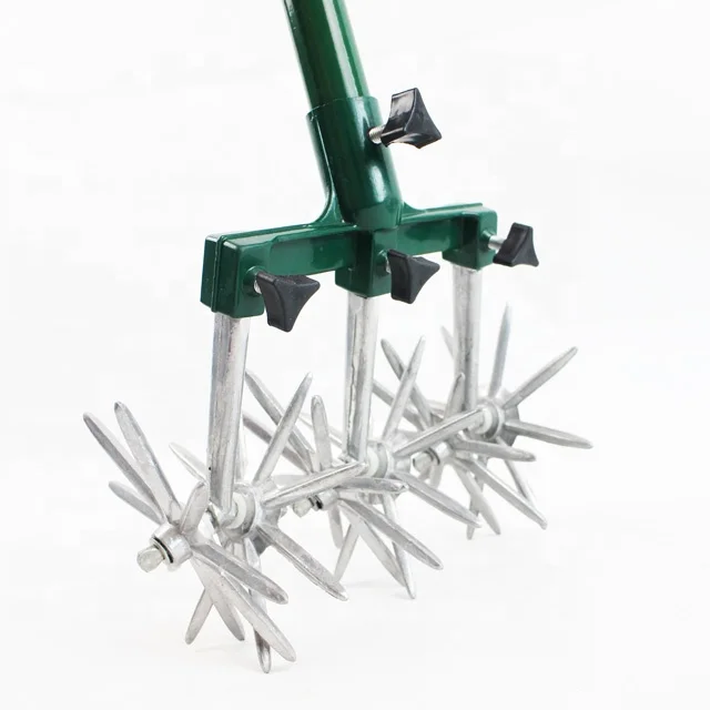 2020 New Long Handle Erognomic Grip Manual Jardin Garten Garden Rotary Cultivator