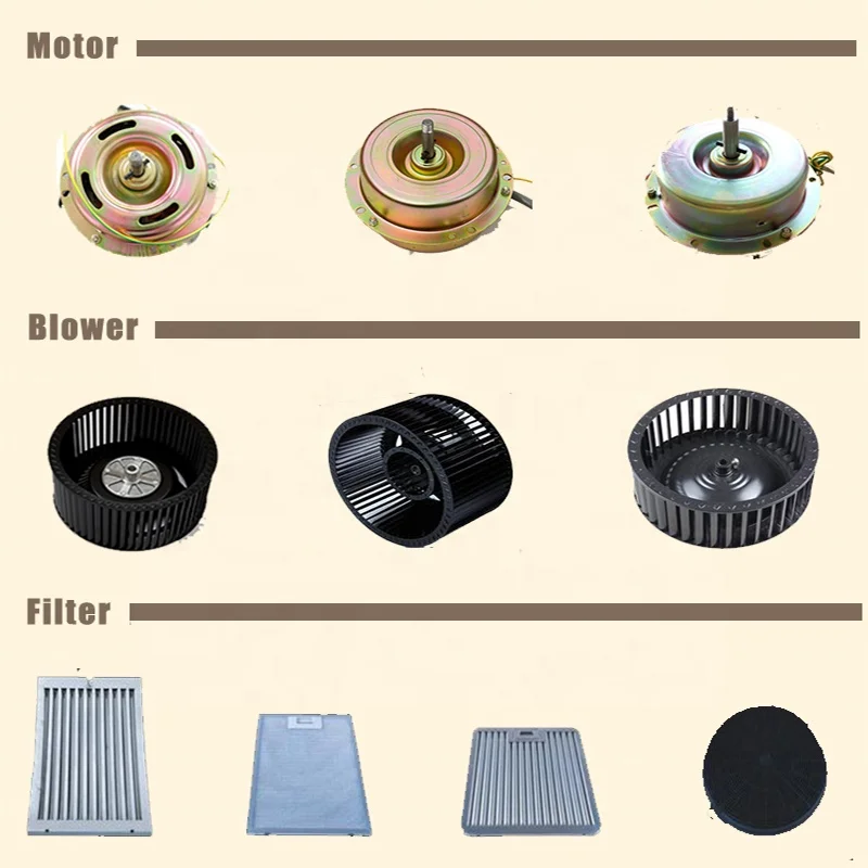 Range Hood Filter Modern Novel Design Mesh Range With Microwave Kitchen Hood Centrifugal Fan Chimney Hood