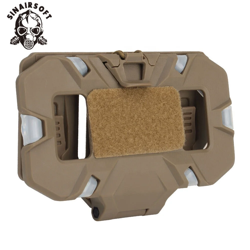 Tactical Vest with Front Folded Navigation Board and Mobile Phone Holder Admin Bag Personal Defense Equipment