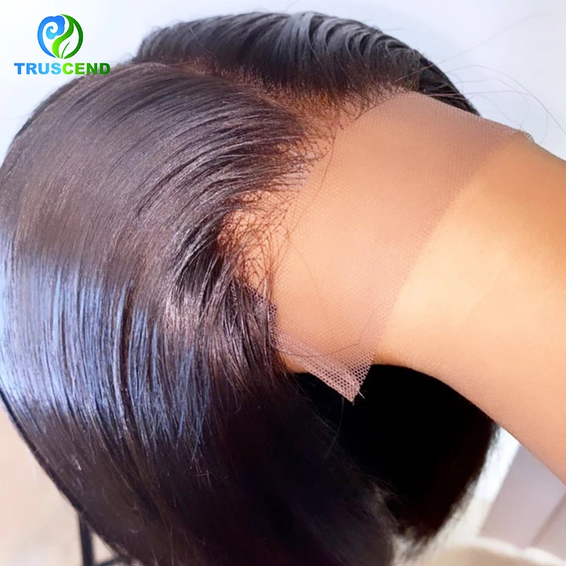 
Прямые парики из бразильских человеческих волос, прямые парики для черных женщин 