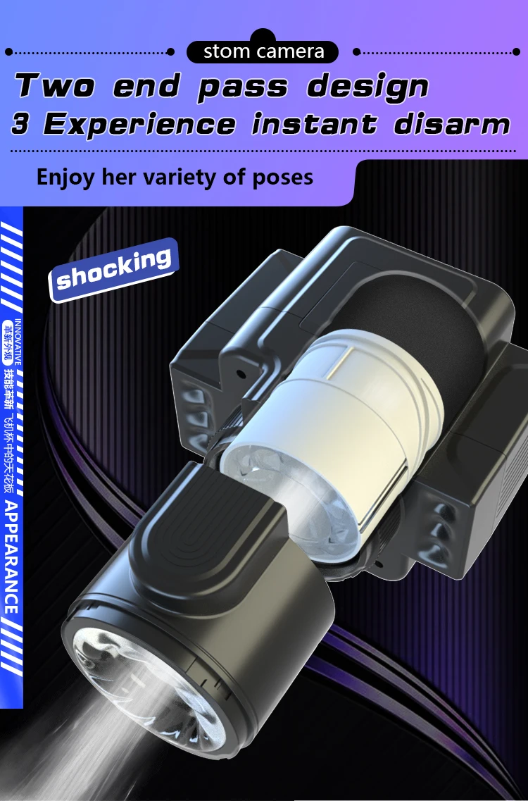 SLR Camera Shaped Stroker for Men with 7 Thrusting Rotating Automatic Male Masturbator Electric Pocket Pussy saxy toys for men