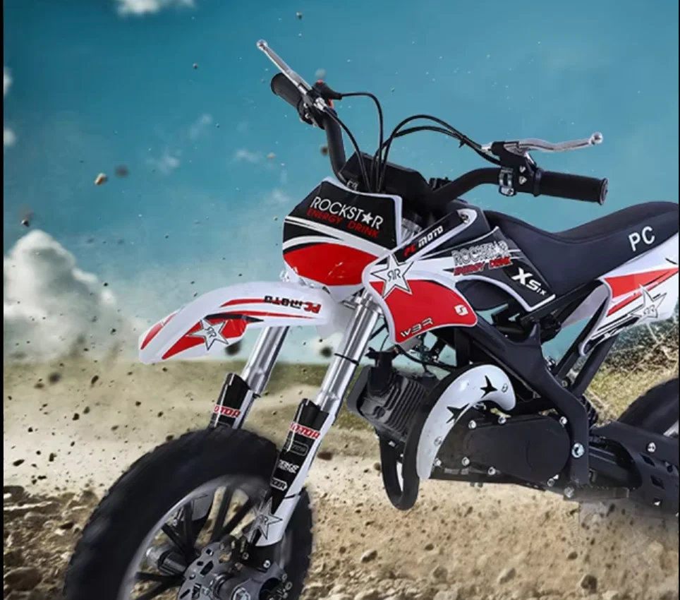 Hot selling 49cc pit bike two-stroke off-road bike for children and adults