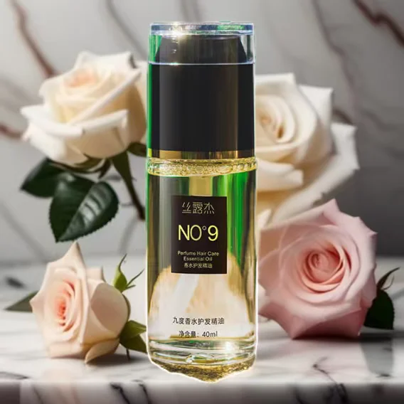 Essential Hair Care with Coconut Oil for Dry and Curly Hair Moisturizing Smoothing Perm Repair Product Amino Acid Ingredient