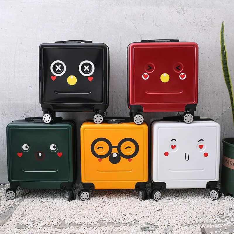 Cute Kids Small Durable Portable Waterproof Suitcase Cases Trolley Travel Bags