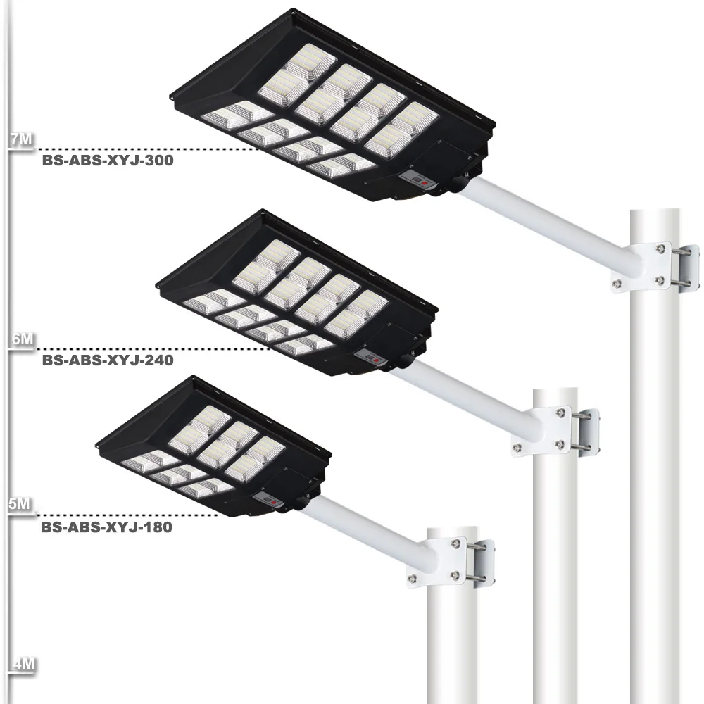 Gebosun Solar Panel High Power 20w 100w 200w300w Outdoor Led All In One Solar Street Light