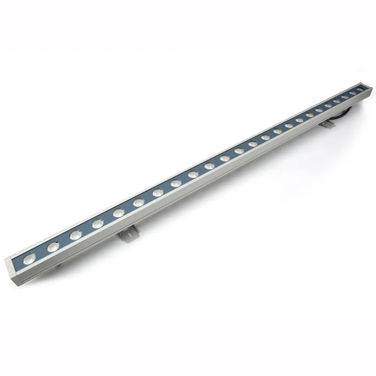 DMX512 Control RGB3in1 LED Linear Facade Wall Washer Light For Commercial Building And Landscape
