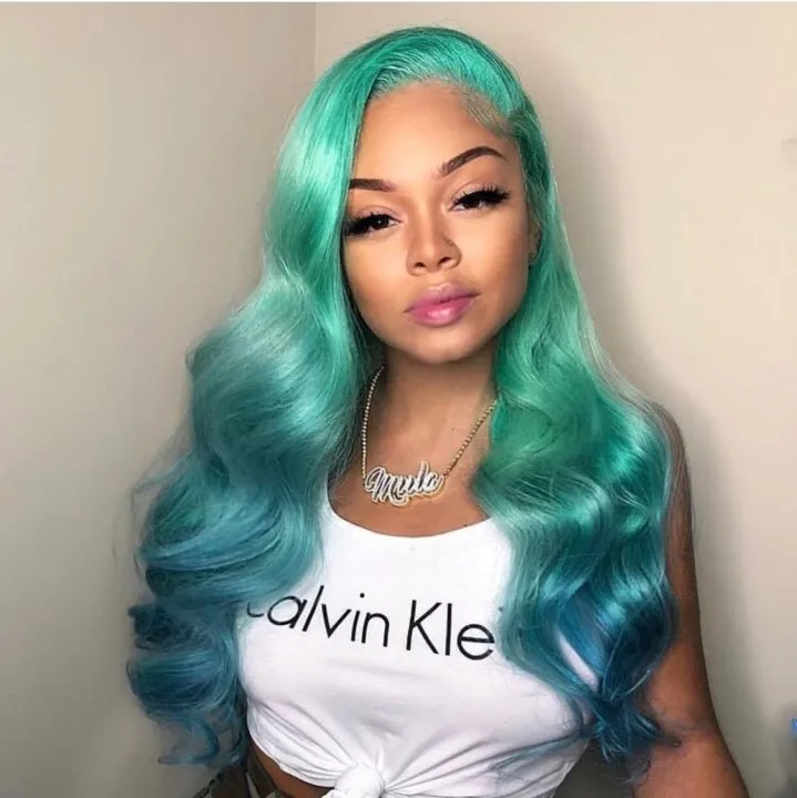 online sale guangzhou hair factory can be dyed unprocessed raw hair ombre