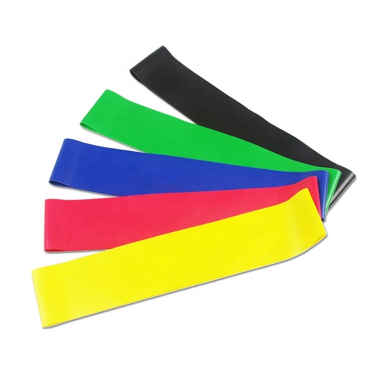 
Custom Latex Exercise Resistance Bands Loop Bands Set Custom Logo Resistance Band Fitness 