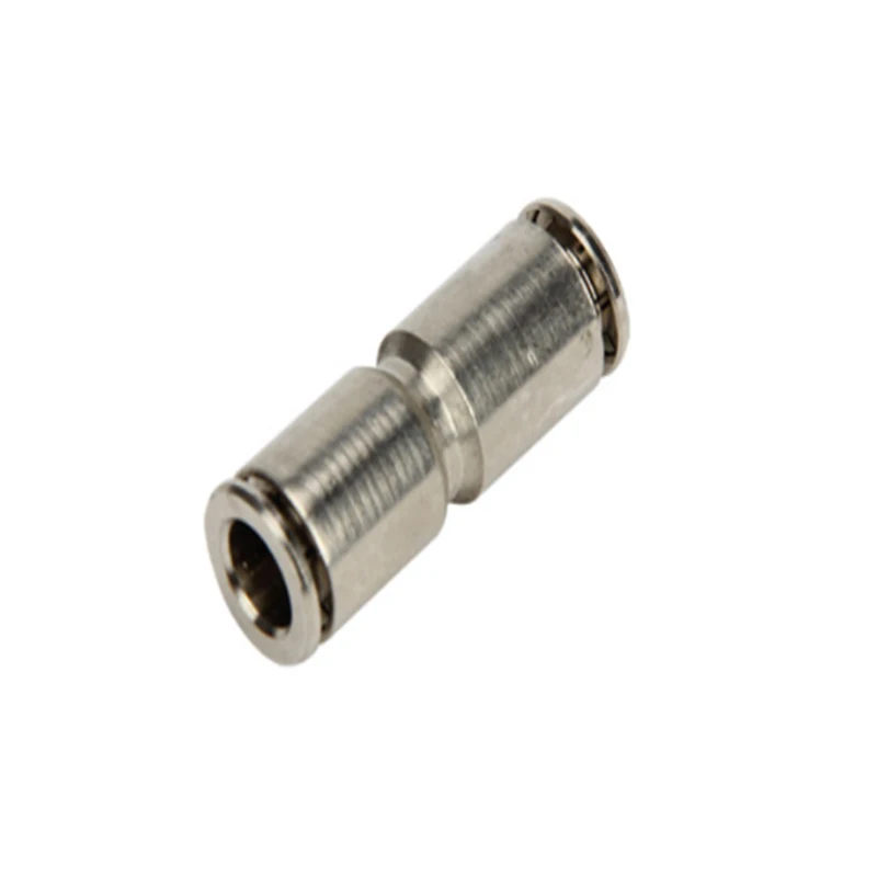 
Hot selling Metric size 8mm nickel plated one touch joints PUC used in pneumatic piping 