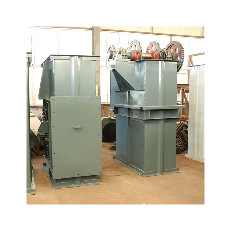 TH Type Hopper Vertical Bucket Elevator Heat Resistant Conveyor Belt Restaurant Construction Farm Used Motor Bearing Gearbox