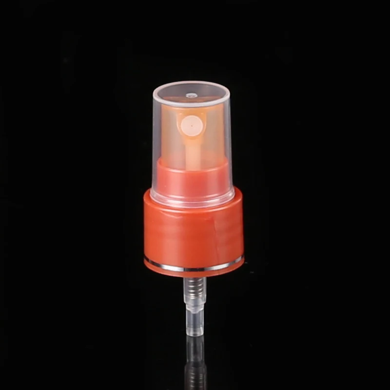 
Non spill fine mist spray pump orange color plastic fine mist spray nozzle 