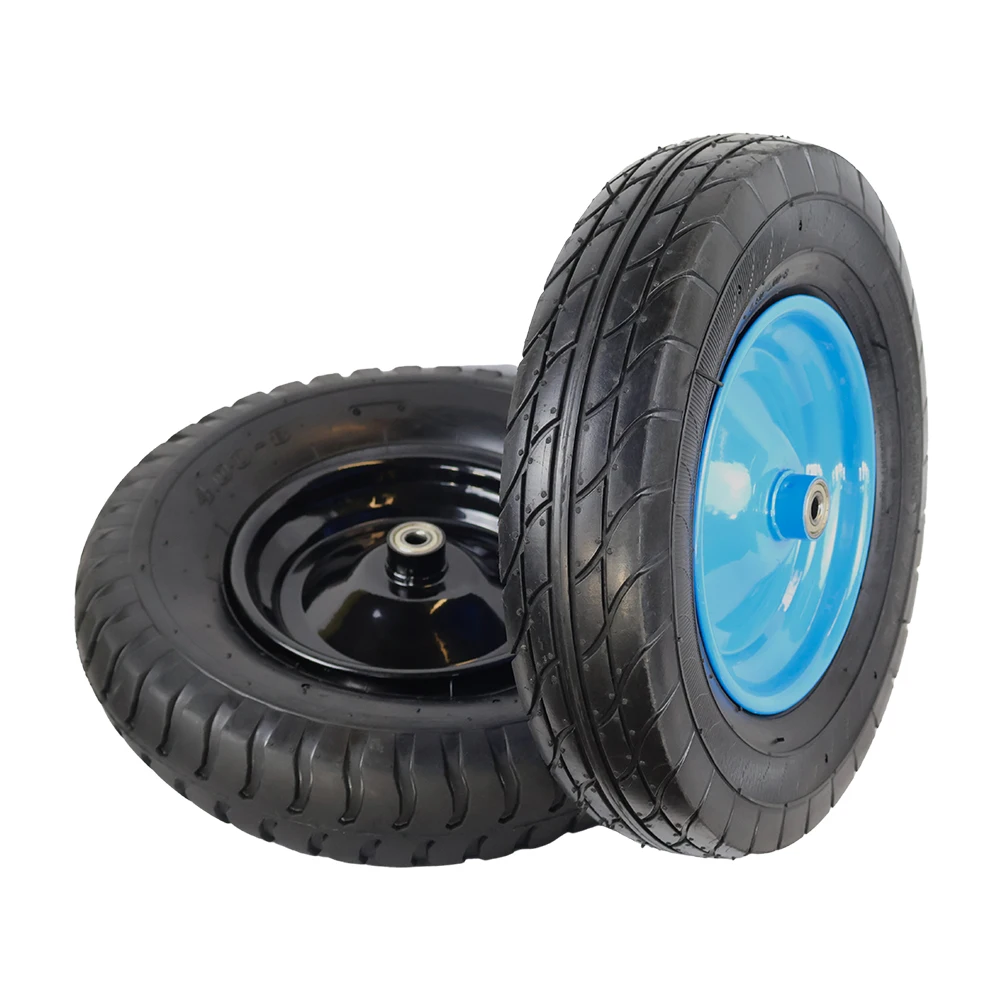 4.80-4.00-8  wheelbarrow wheel pneumatic tire line Trolley wheel pneumatic tire Inflatable wheel