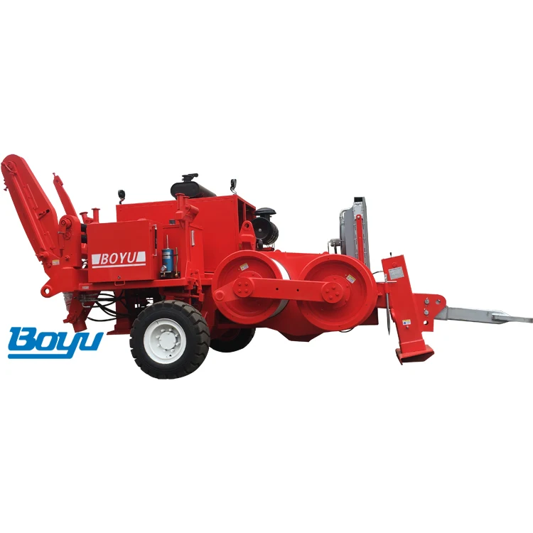 TY-180 Transmission Line Stringing Equipment Hydraulic Puller