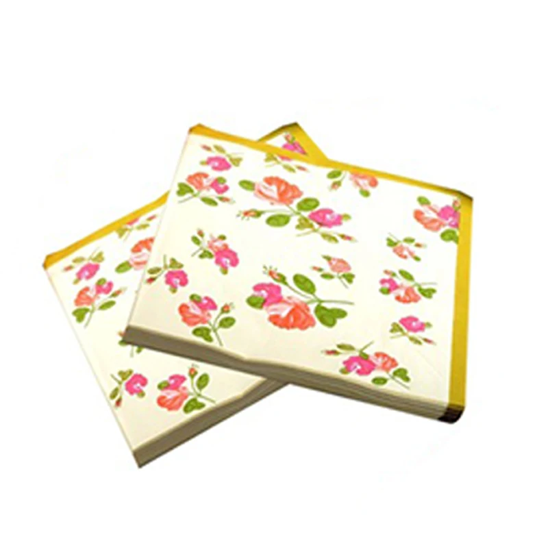 Экологичная обеденная салфетка DONSEA из натуральной бамбуковой целлюлозы, 2-4 слоя, оптовая продажа бумажных салфеток