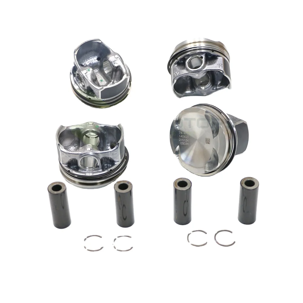 PISTON FOR AUDI A1 A3 FOR GOLF PASSAT B8 T-ROC TOURAN 1.5 TSI ENGINE DADA DPCA 05E1070655AB 05E107065A 05E107065C 05E107065S