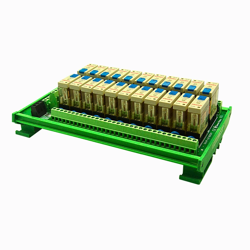 22 channel imported shenler power relay module 24V NPN / PNP GENERAL PLC amplification control board with lock