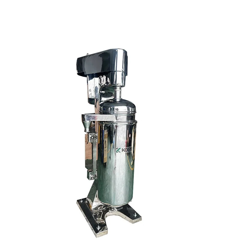 Virgin Coconut Oil Extraction Separate Tubular Centrifuge Machine VCO Separating by Centrifuge Processing