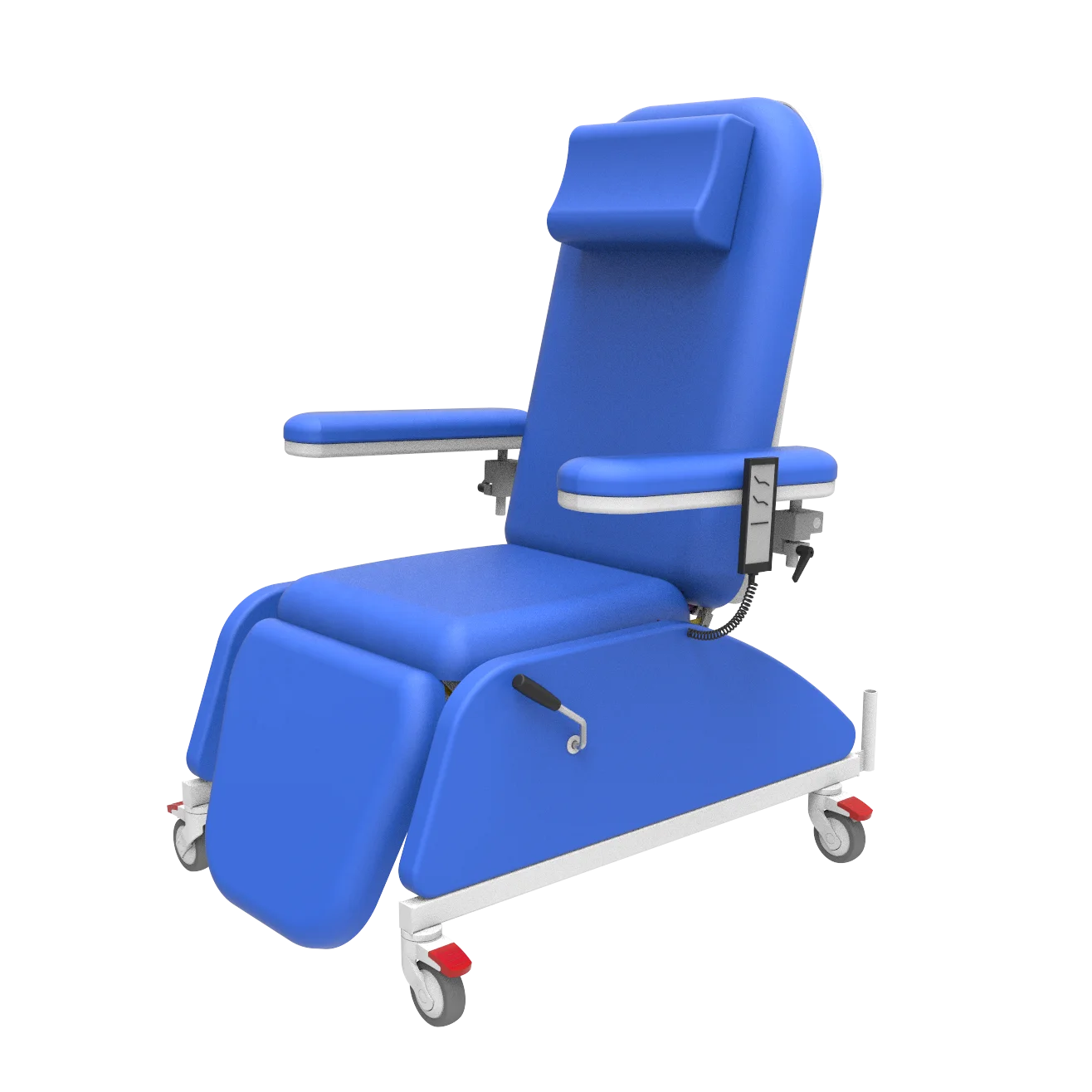 Medical Two motors transfusion chair  electric adjustable chair for dialysis treatment