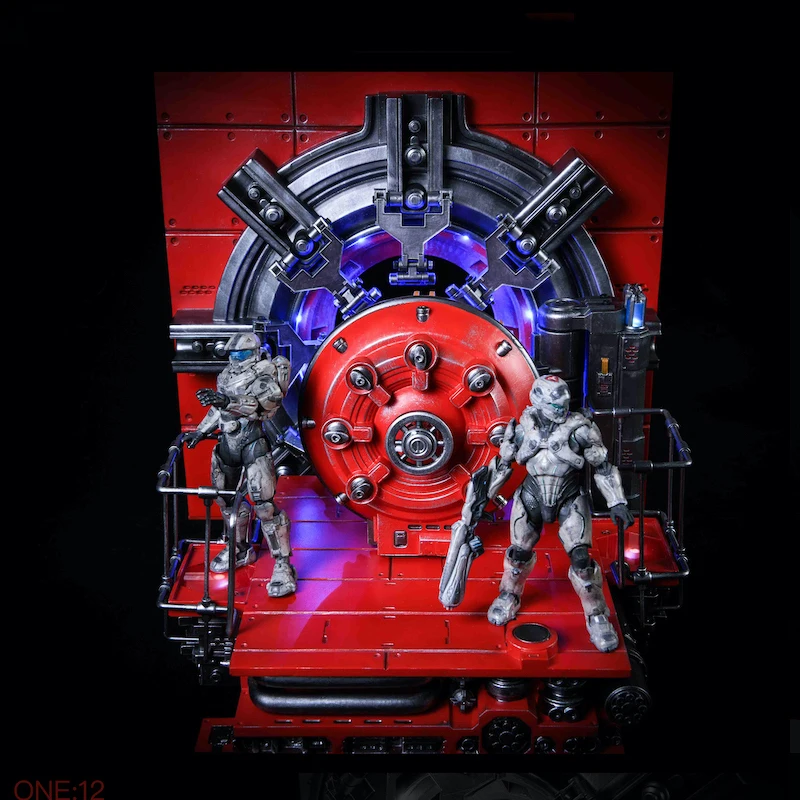 Custom figurine GK resin crafts Platform Gate of Time and Space action figures from China