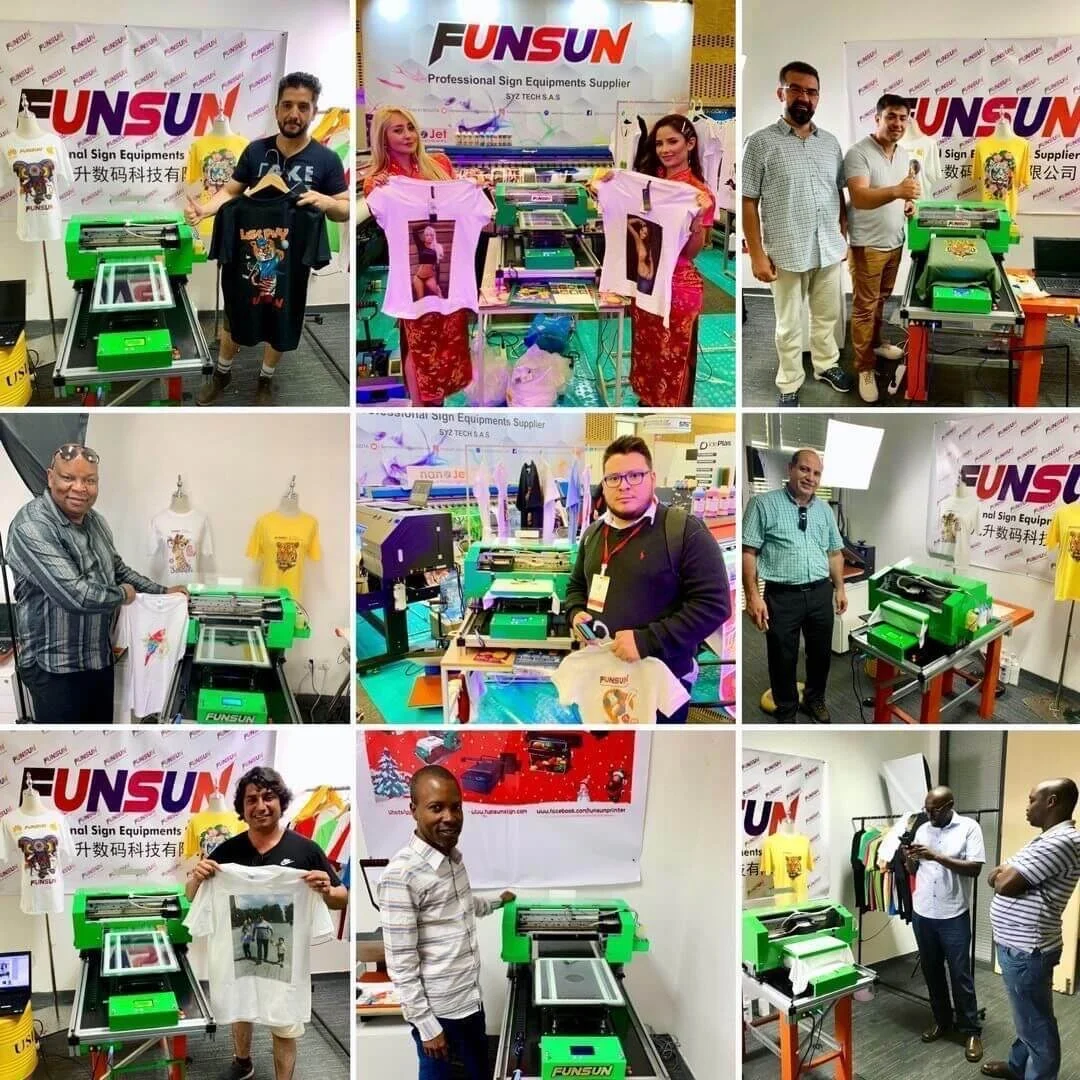 Funsun A3 DTG Футболка швейная машина для печати Джинсовая Шляпа носки фартук маска рукав наручи манжеты Детские футболки с короткими рукавами ткань