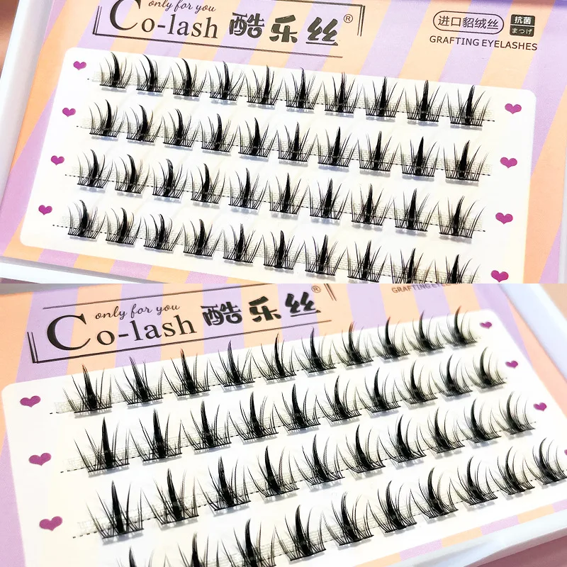 Diy segment lashes pre cut lashes lash supplies wholesale tweezers