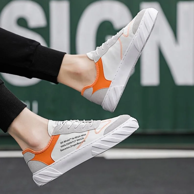 Новый дизайн Молодежная Студенческая обувь с буквенным принтом повседневная мужская обувь увеличивающая рост обувь для скейта