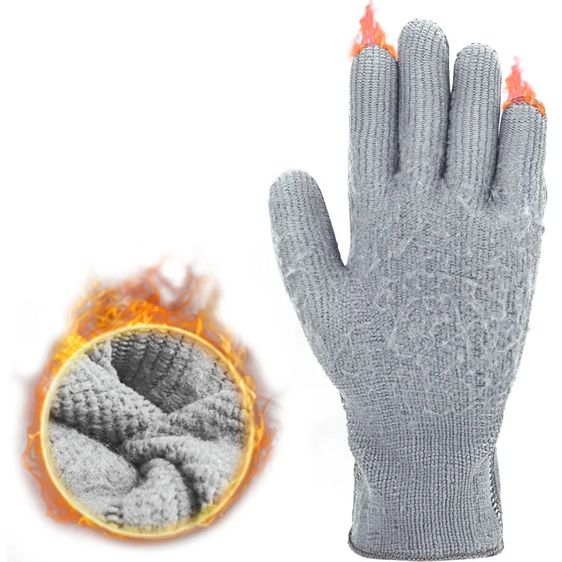 Lower Price Double Layer Dipping Glue Thumbs fully immersed in glue, tiger mouth tear resistant and more durable work gloves