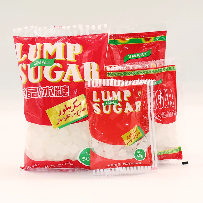 High quality halal sugar lump sweetener candy 400g 500g in bulk lump sugar