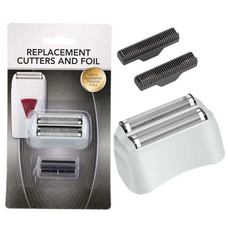 Lanumi Universal Shaver Blade Spare Part Beard Shaver Blade Reciprocating Shaver Blade Razor Head Stainless Steel 5D 6D 7D 8D 9D