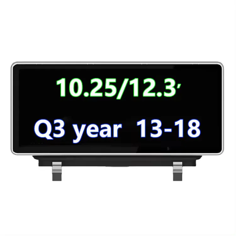 10.25 /12.3 inch Android 13 4GB+64/128GB Built-in GPS Car Player Multi-media for Q3 2013~2018 For Audi Car Video Player