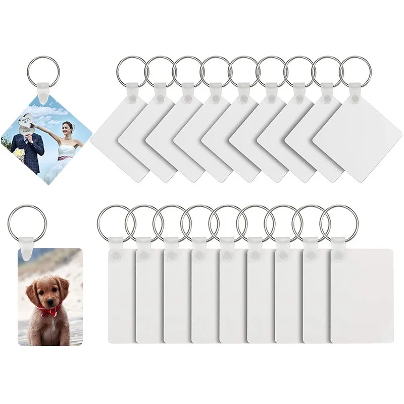 SHTONE, пустой акриловый брелок, сделайте свой собственный Круглый Пластиковый Акриловый фото брелок, брелок для ключей, оптовая продажа