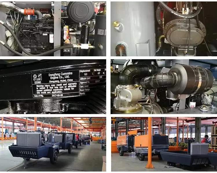 protable air compressor diesel engine