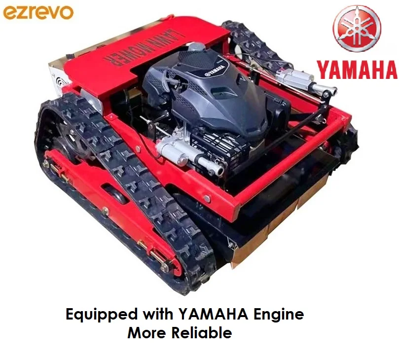 7.5HP High Quality Heavy Duty Remote Controlled Yamaha Engine Gas Powered air filter lawn mower