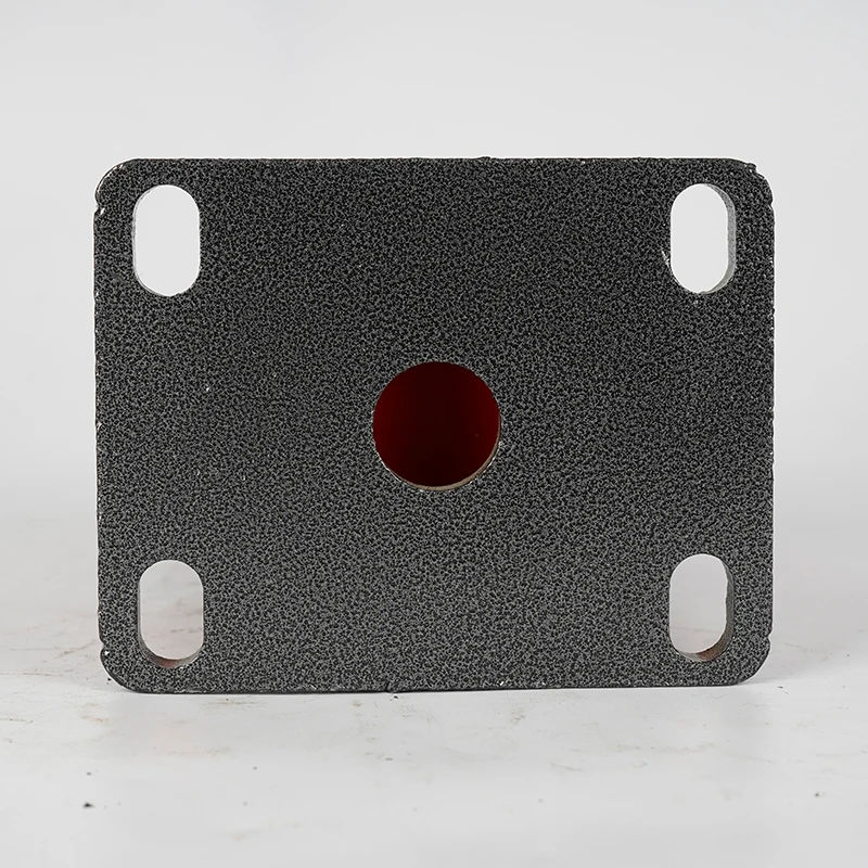 luggage rigid swivel caster wheel pu and cast iron caster wheel heavy duty pu flat free 8 inch caster