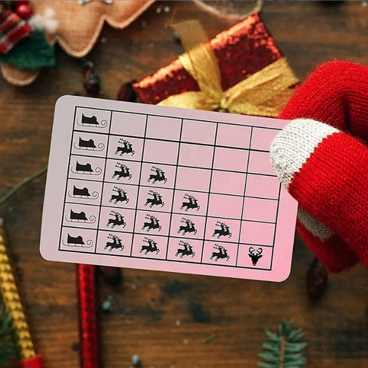 yuwei Santa Driver License Sleigh Flight Licence Santa ID Card Christmas Eve Party Supplies Christmas Eve Driving Licence