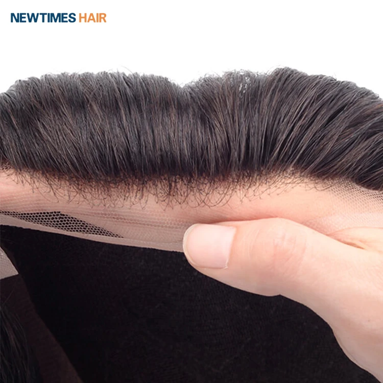  Волосы new times hair прочные французские кружевные передние искусственные человеческие волосы парик для мужчин патчи