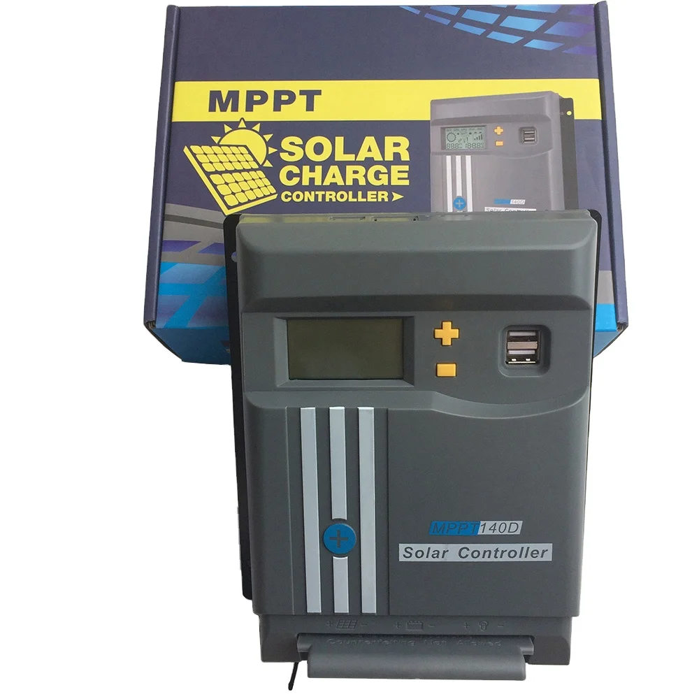 Solar MPPT Charge Controller 10A 20A 30A 40A Solar Panel MPPT LCD Display With WIFI 12V/24V Auto Battery Regulator Dual USB