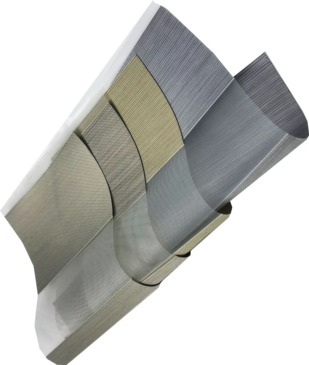 Double-layer light-breathable simple zebra blind fabric