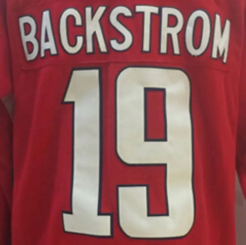 Washington Nicklas Backstrom Best Quality Stitched National Hockey Jersey