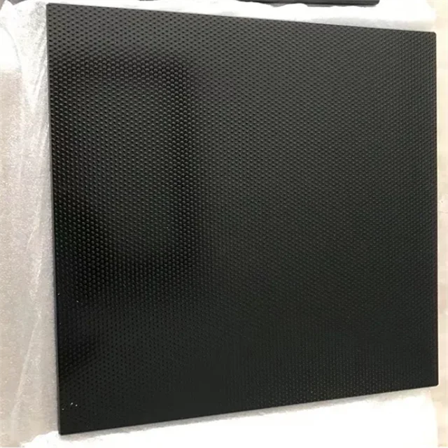 4mm 5mm Black Transparent Ceramic Glass