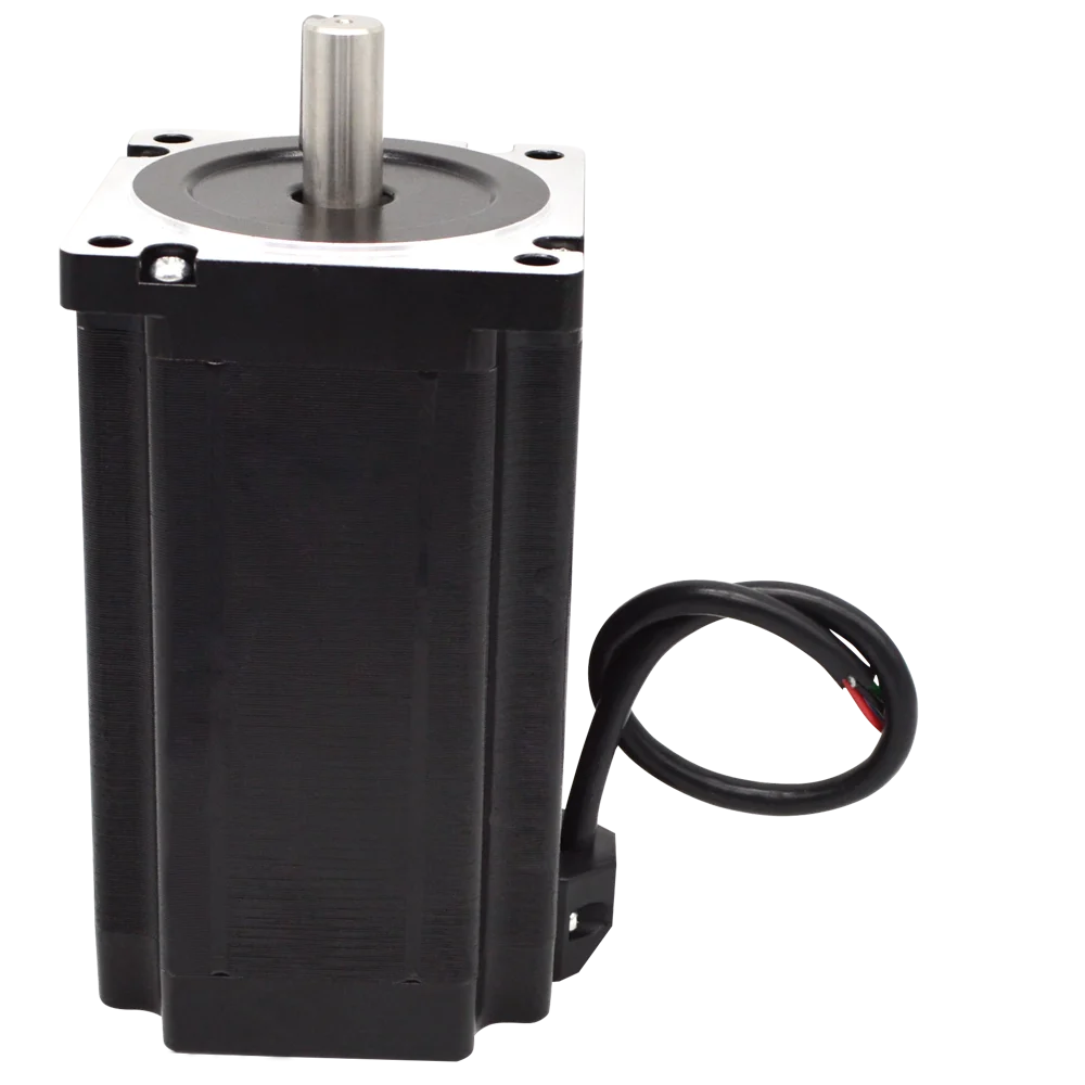 Nema 34 2 фазы шагового двигателя 12Nm 5.0A 150 мм на всю длину туловища 4пр 14 мм вал DIY ЧПУ Станок токарно-винторезный с фрезерный станок