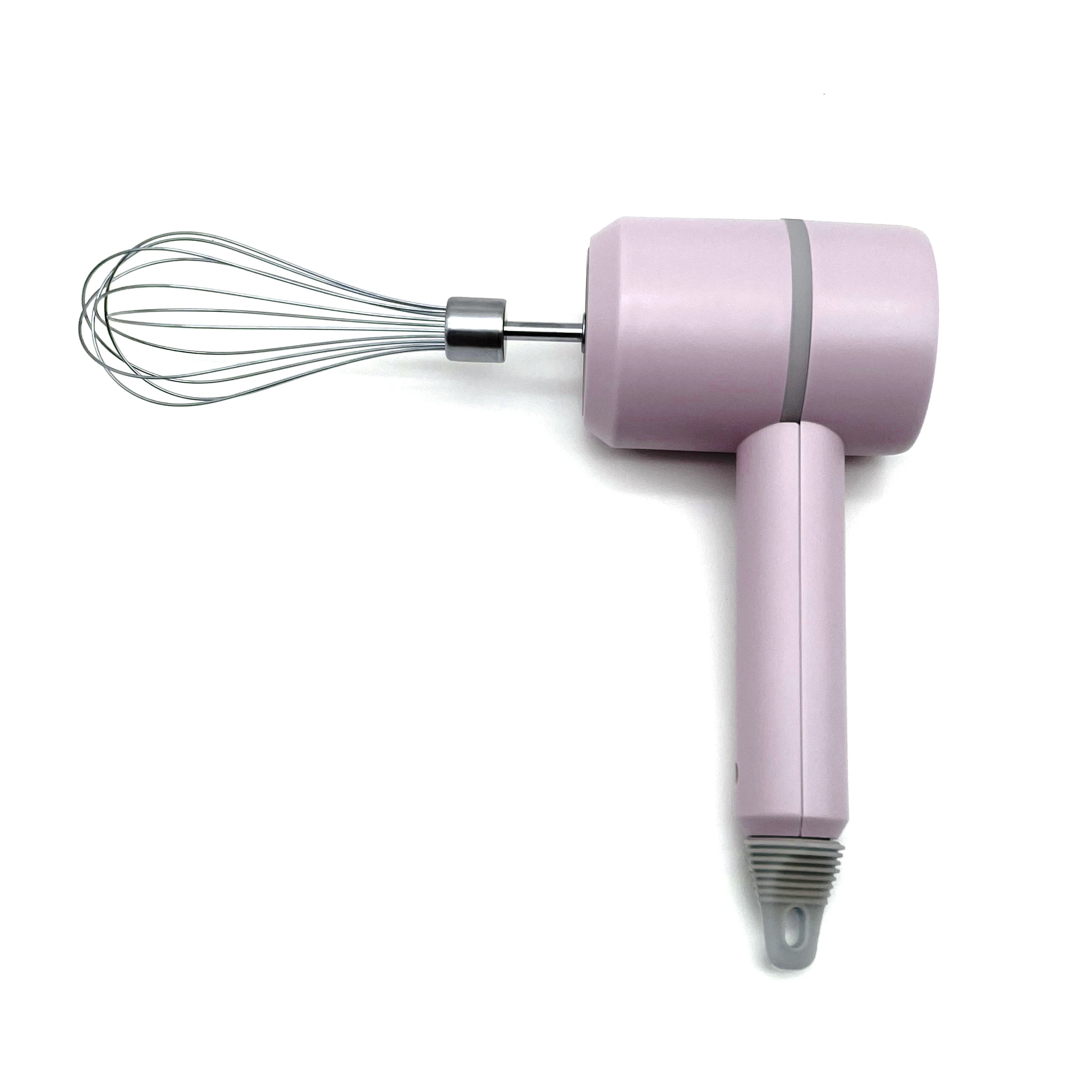 Customized Logo Bakery USB Automatic Whisk Ware Mini Multi-Function Hand Mixer 3 Speed Super Quiet Surface Cheftronic Egg Beater