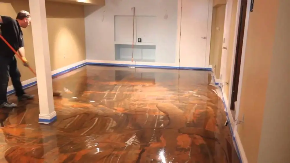 Factory metallic epoxy  epoxy resin colorful epoxy for commercial floor
