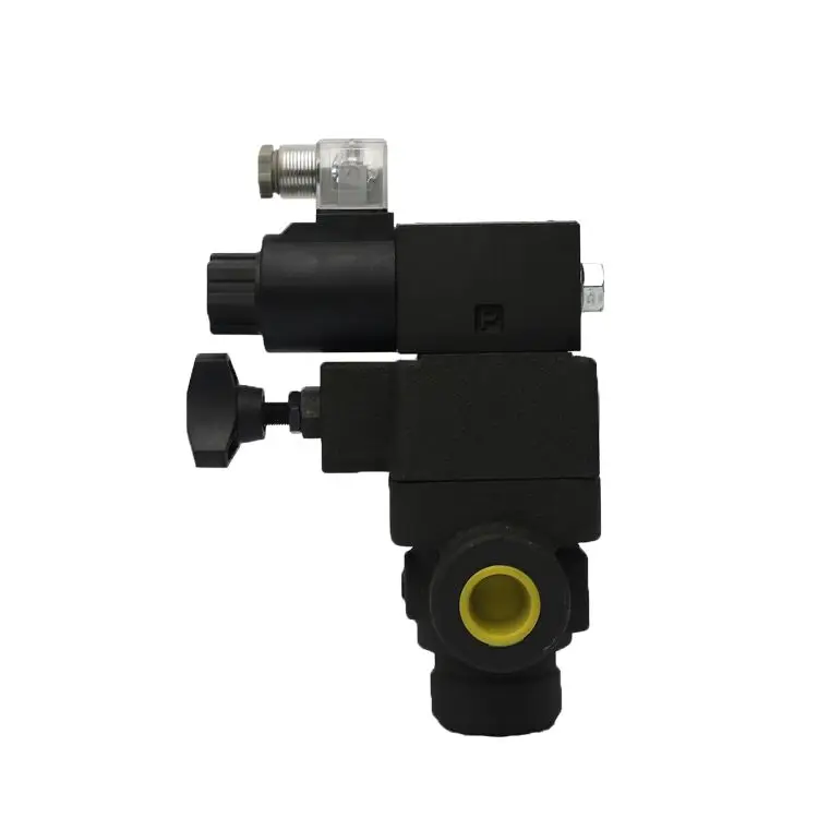 Серия BST, гидравлический резьбовой монтажный соленоидный управляемый предохранительный клапан