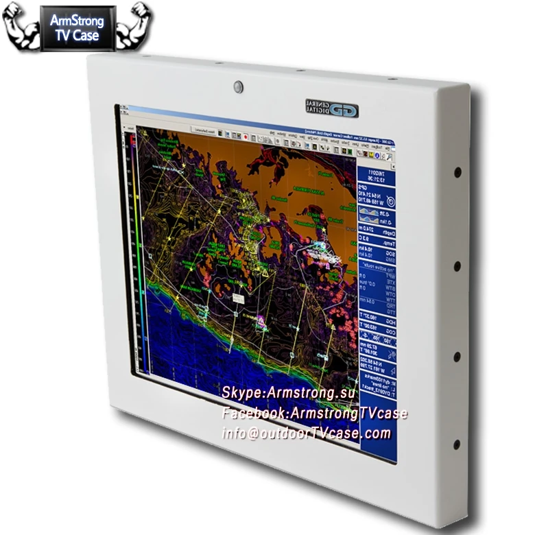 
ARMS1266OTE wholesale led network advertising player Outdoor Waterproof fans cooling advertising led player cover 