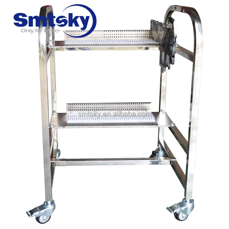 Hot sale Stainless steel CP feeder cart storage cart for samsung hanwha